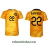 Nederland Denzel Dumfries 22 Hjemme VM 2022 - Herre Fotballdrakt